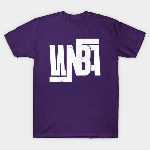 WNBA || Logotype | Grunge | Women's basketball | White T-Shirt by Aloenalone